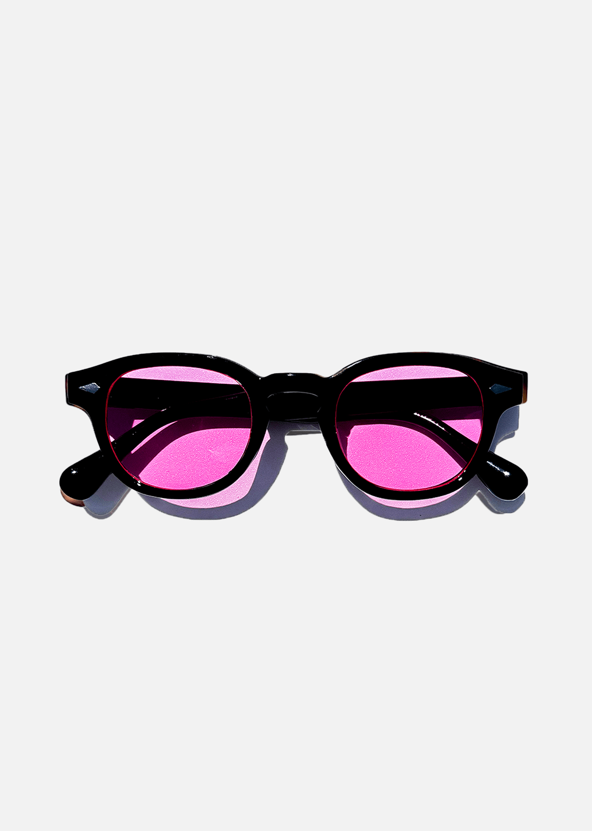 Lunettes soleil rose 